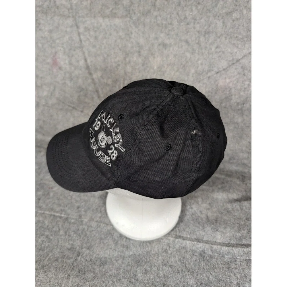 Disney Mickey Mouse 1928 Embroidered Baseball Cap Black Adjustable Dad Hat Mens‎